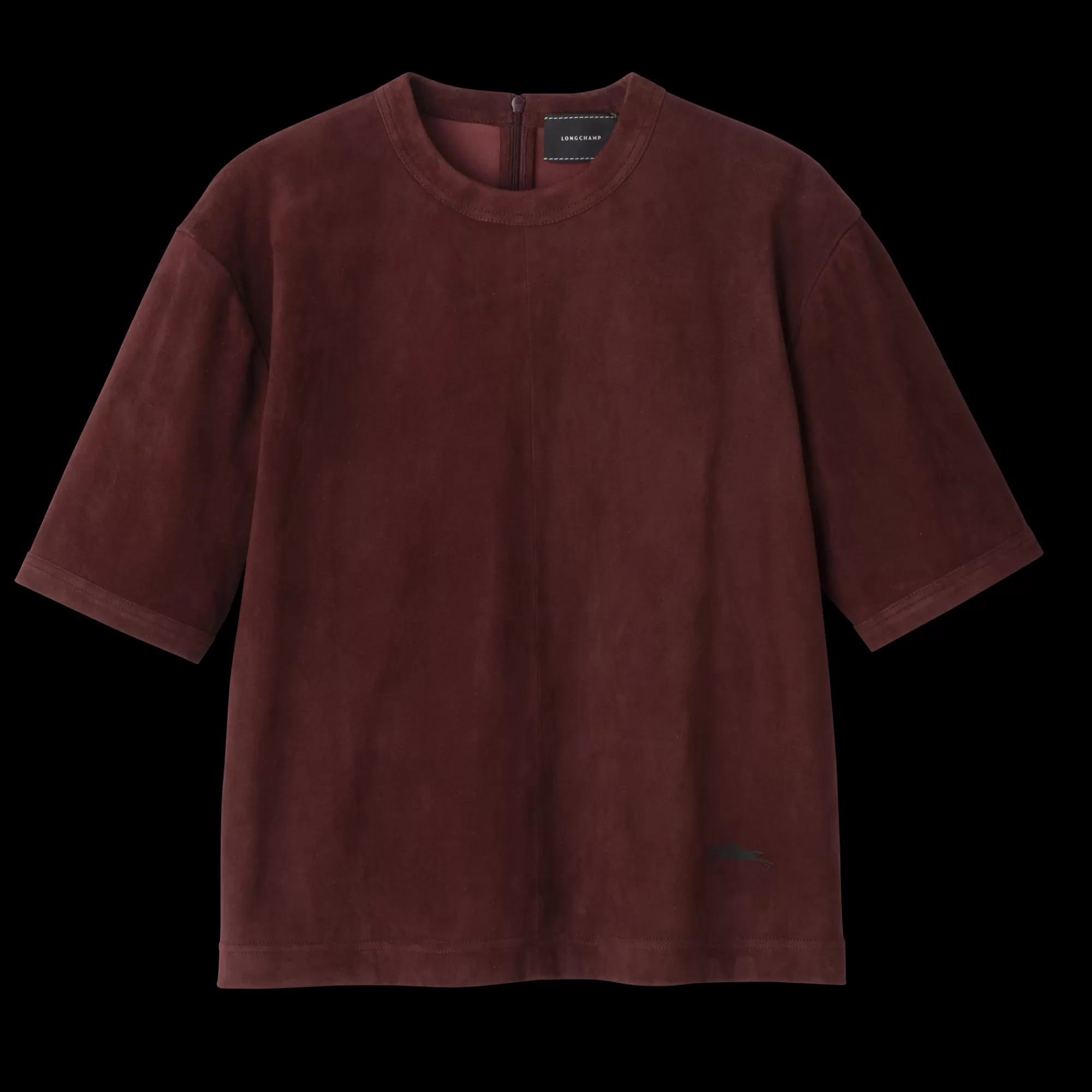 Tee-shirt en cuir | Longchamp Flash Sale